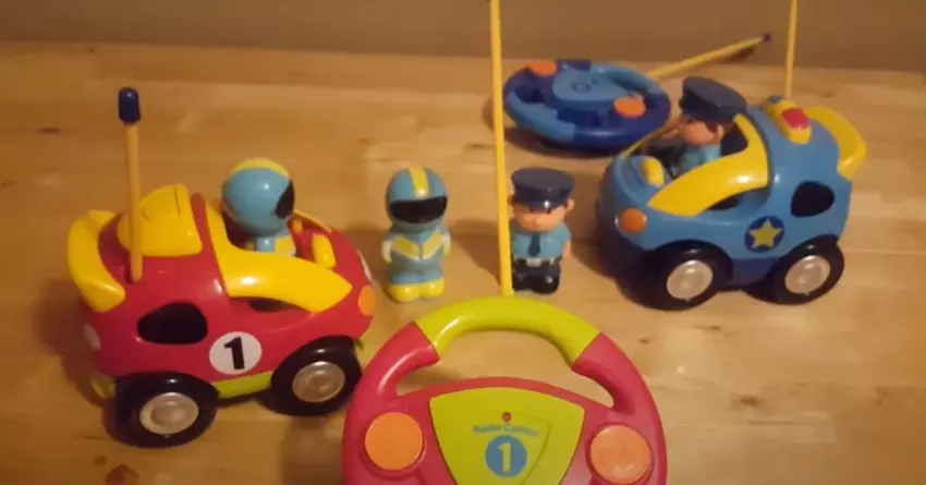 JOYIN CARTOON POLICE beste op afstand bestuurbare auto voor peuters