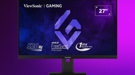 Een eenvoudige monitor voor online shooters: ViewSonic heeft de XG2737 geïntroduceerd met een verversingssnelheid van 520 Hz