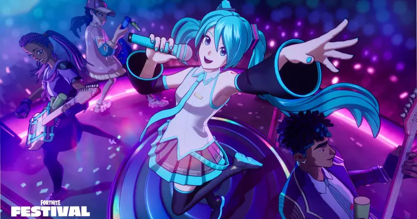 Het is officieel: De Japanse virtuele zangeres Hatsune Miku verschijnt op 14 januari in Fortnite