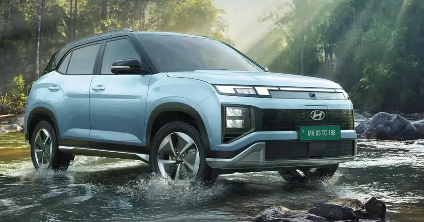 De nieuwe Hyundai Creta Electric crossover is onthuld in India met 42 kWh en 51,4 kWh batterijen.