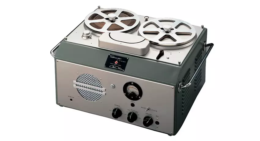 De eerste Sony Type-G bandrecorder