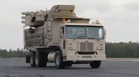 Lockheed Martin maakt een mock-up van het Russische Pantsir-S1 luchtverdedigingssysteem