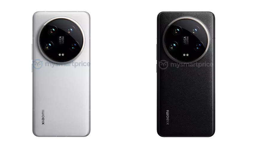 Minimale veranderingen: de Xiaomi 14 Ultra met een gigantische Leica-camera en een leren achterkant is opgedoken in renders