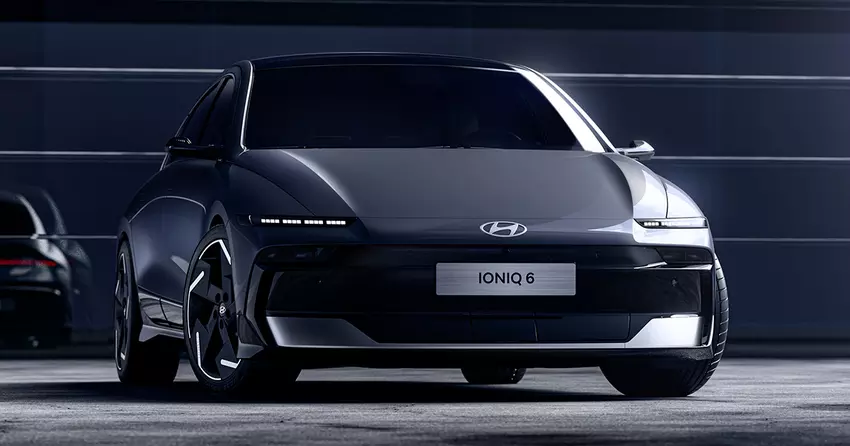 De vernieuwde Hyundai Ioniq 6 (2026) krijgt gesplitste koplampen