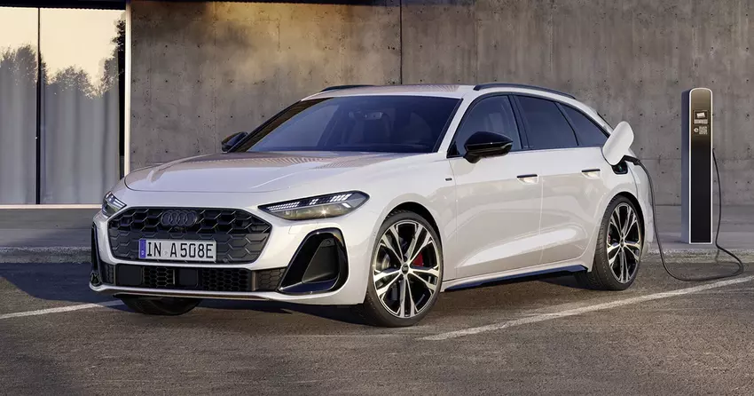 Tot 116 kilometer op elektriciteit: Audi heeft de PHEV-versies van de nieuwe A5 onthuld.