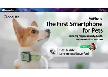 Een smartphone die de taal van ...