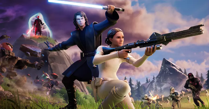 Star Wars komt naar Fortnite: het nieuwe seizoen laat spelers vechten in starfighters, de Kracht beheersen en iconische helden ontmoeten
