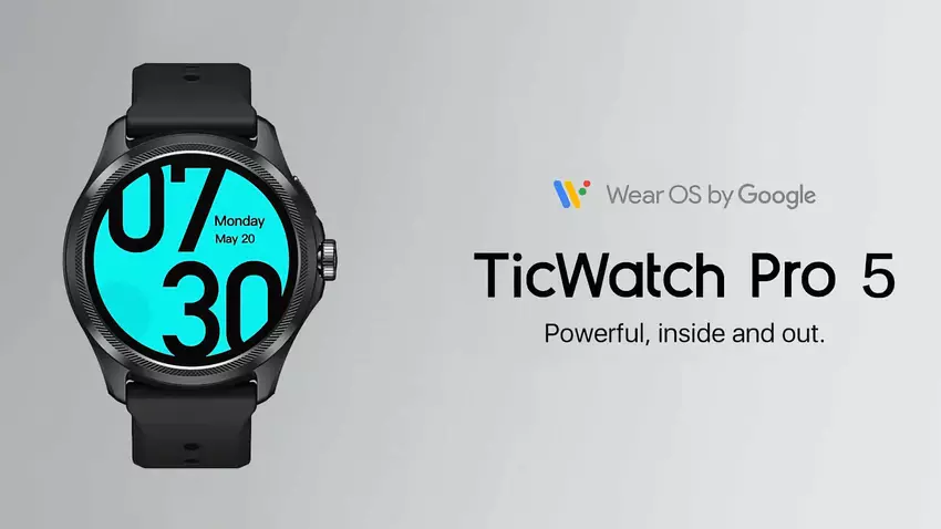 TicWatch Pro 5 op Amazon: dual-screen smartwatch met Snapdragon W5+ Gen 1 chip en tot 45 dagen batterijduur voor 54 euro korting