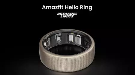 Amazfit Helio Ring: een slimme ring van titaniumlegering die hartslag en SpO2 kan meten