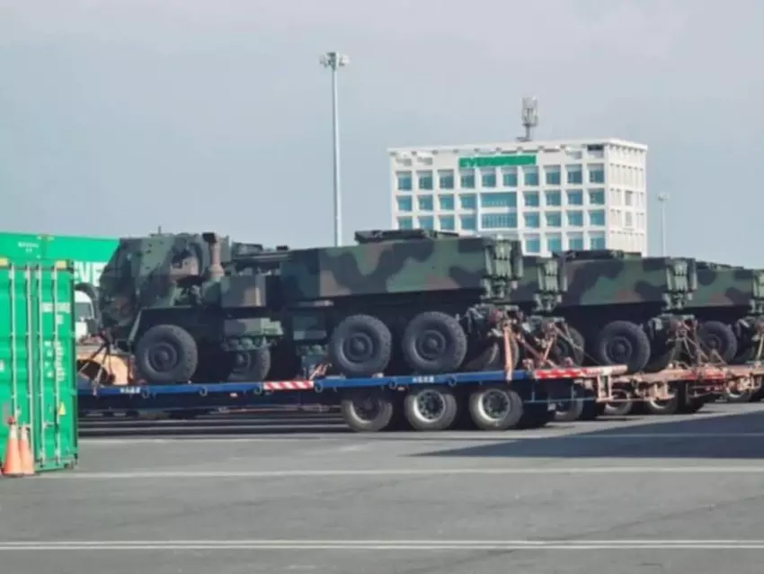 Eerste M142 HIMARS-raketsystemen in Taiwan