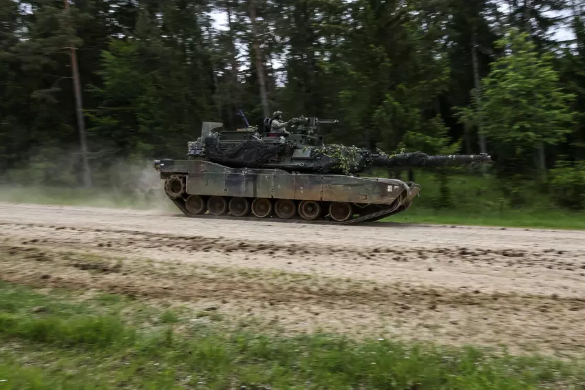 De AFU toonde de eerste beelden van de Amerikaanse M1 Abrams tank in actie.