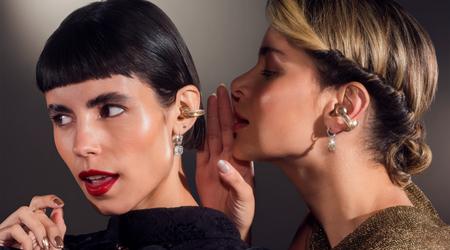 Motorola heeft Moto Buds Loop draadloze hoofdtelefoons uitgebracht met Swarovski-kristallen die lijken op elegante oorbellen