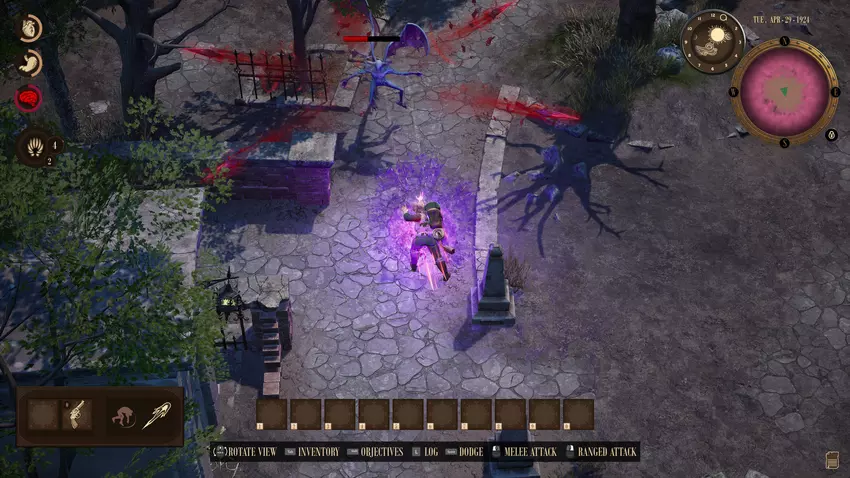 Waar andere wapens machteloos zijn, wordt magie gebruikt