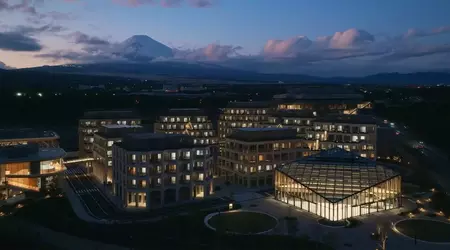 Toyota heeft de eerste fase van de bouw van de Woven City testcampus in Japan voltooid