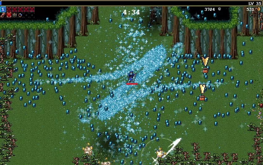 Poncle brengt update uit voor Vampire Survivors met nieuwe wapens, helden en fixes