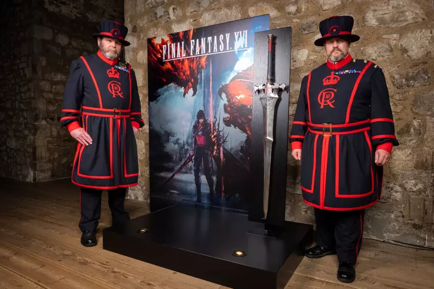 Tower of London toont Final Fantasy 16-zwaard in de Royal Armouries