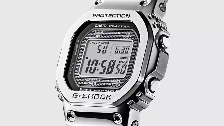 Nieuwe Casio G-Shock GMW-BZ5000 op de foto van een lek: modulair ontwerp en MiP-display
