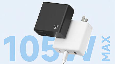 Lenovo is begonnen met de verkoop van een GaN-lader met drie poorten en 105W vermogen voor $23