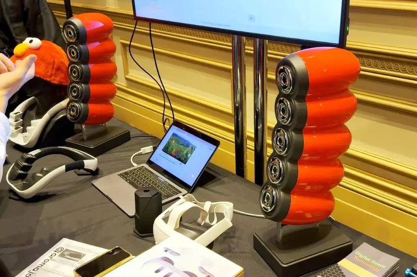 Van karamel tot stadssmog: Aroma Speaker 60, die geuren reproduceert, wordt onthuld op CES 2024