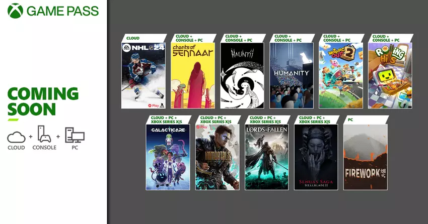 Game Pass voegt eind mei 11 games toe: Onder andere Hellblade 2, Lords of the Fallen en Immortals of Aveum.