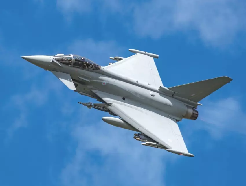 Eurofighter Typhoon gevechtsvliegtuig