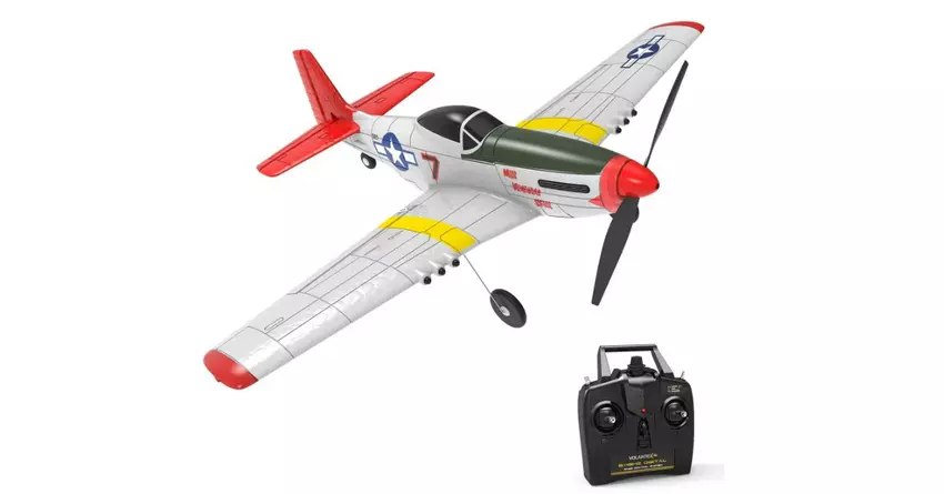 s-idee® Volantex RC Mustang P51 rc vliegtuigen