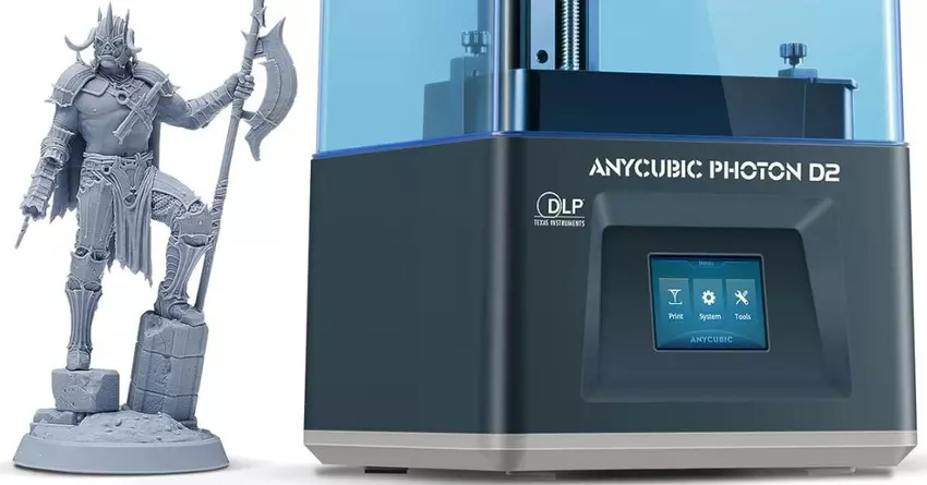 ANYCUBIC Photon D2 beste hars voor 3d-printen van miniaturen