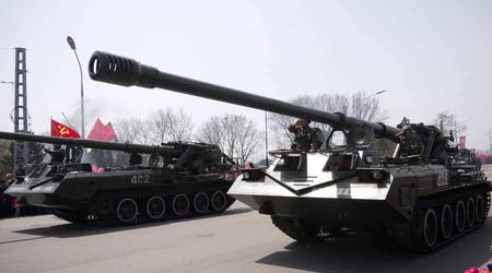 Ukrainese soldaten vernietigen Noord-Koreaanse Koksan zelfrijdende artilleriesysteem in de Donetsk-regio