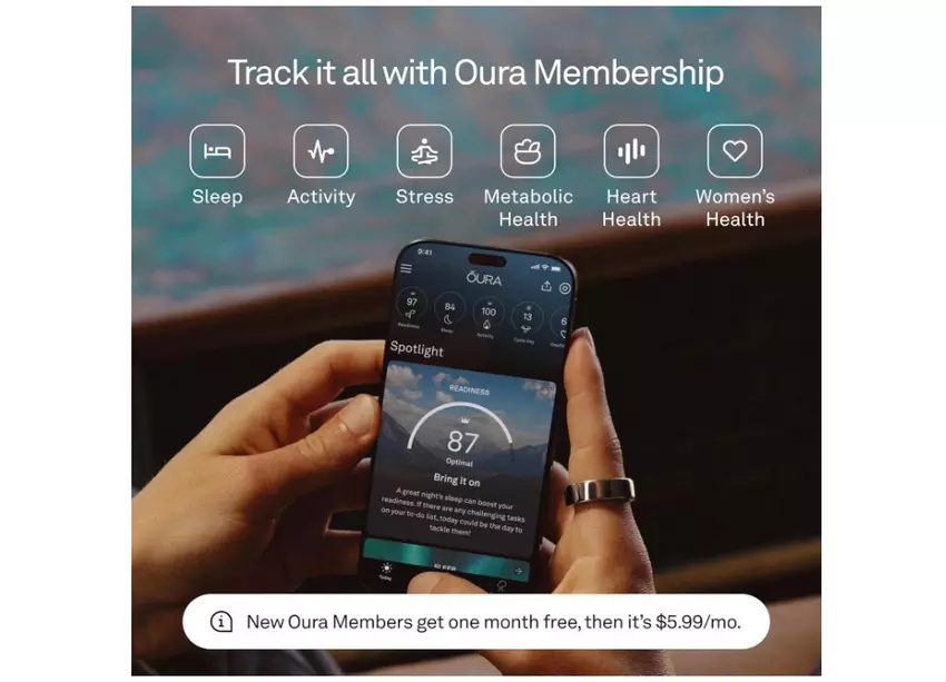 Oura Ring 4 draagbare slimme ring