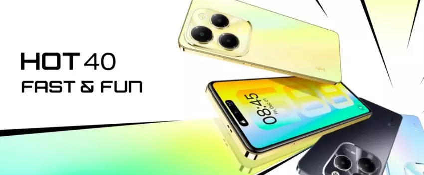 Infinix Hot 40 aangekondigd - Helio G8, 50MP camera en 50MP front-facing module