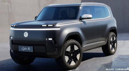 Cubicus met karakter: Bugatti Veyron-ontwerper creëert hoekige MG SUV met inklapbare koplampen
