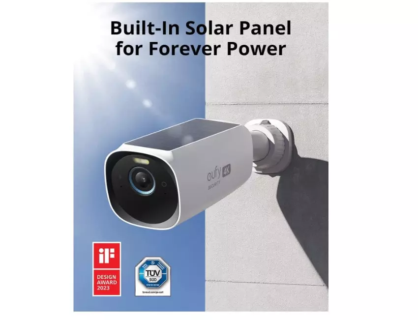 Eufy Security eufyCam 3 beveiligingscamera lokale opslag