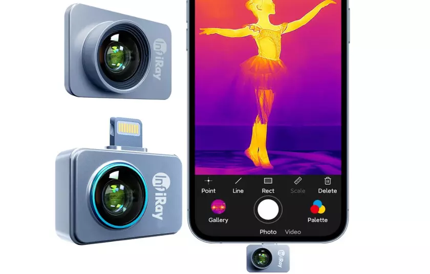 InfiRay (Xinfrarood) P2 Pro thermische detector voor telefoon