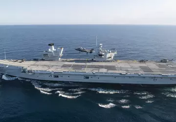 Een Amerikaanse F-35B Lightning II straaljager ...