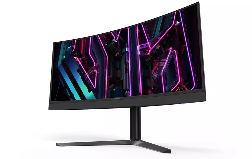 De Acer Predator X34 V, een 3,5K gebogen gamingmonitor met 175Hz framerate en een prijs van €1299, wordt geïntroduceerd