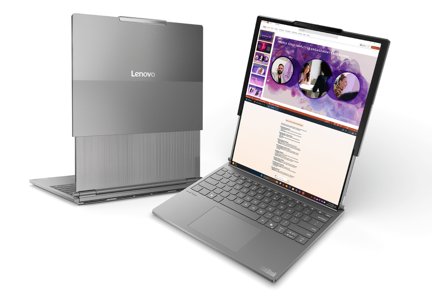 Lenovo zal naar verluidt 's werelds eerste laptop met opvouwbaar scherm aankondigen op CES 2025.