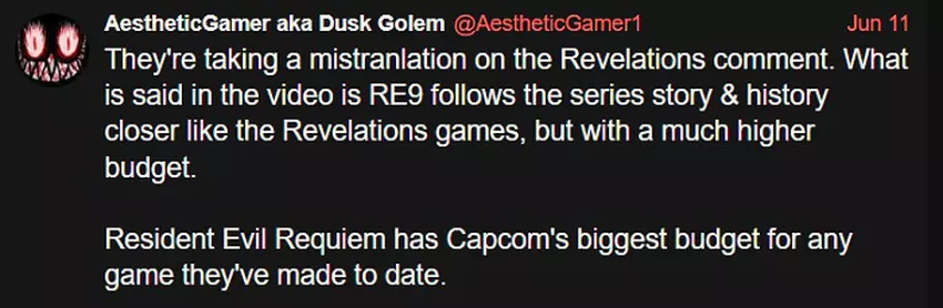 Bericht van Dusk Golem