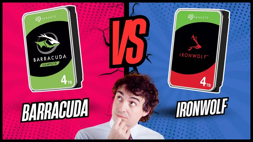 BarraCuda versus IronWolf