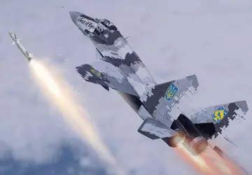 De Oekraïense luchtverdediging heeft in een ...