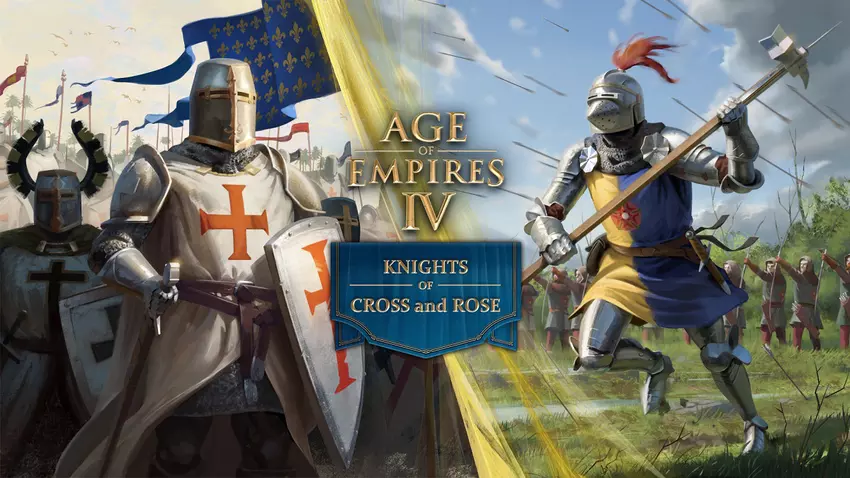 Tempeliers en House of Lancaster verschijnen binnenkort in Age of Empires IV: strategie-auteurs kondigen DLC Knights of Cross and Rose aan