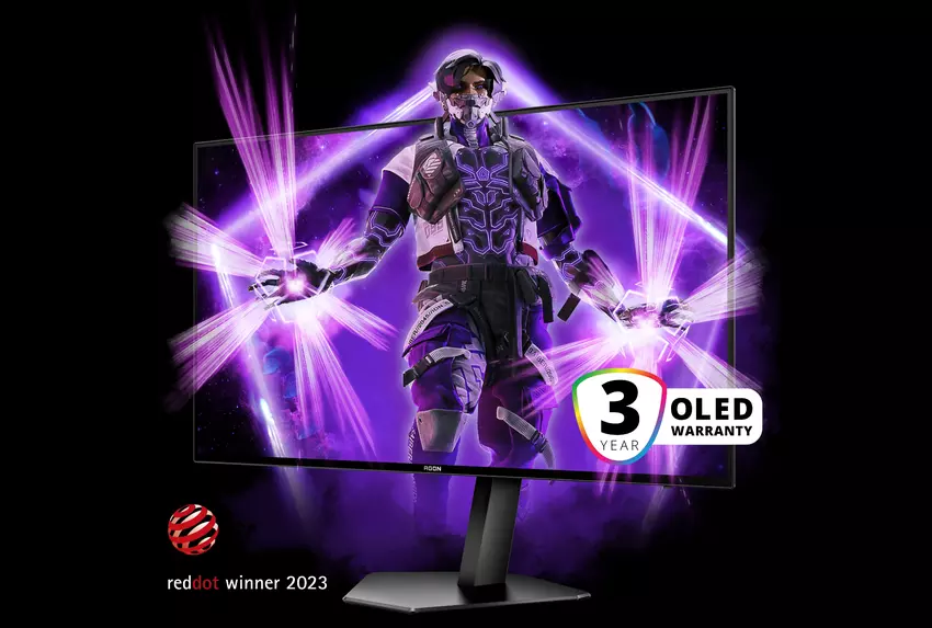 AOC AGON PRO AG276QZD2: 27-inch monitor met ondersteuning voor 240Hz verversingssnelheid en tot 1000 nits helderheid