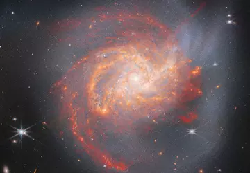 James Webb nam een foto van ...