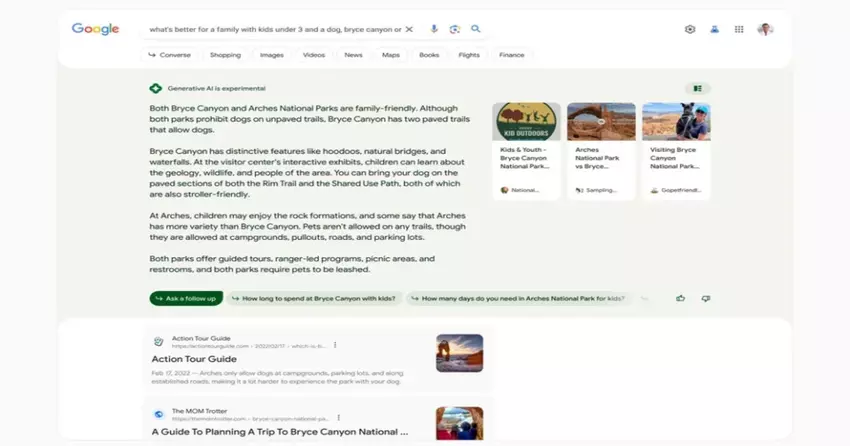 Google breidt AI-gestuurde zoekresultaten uit voor Amerikaanse gebruikers
