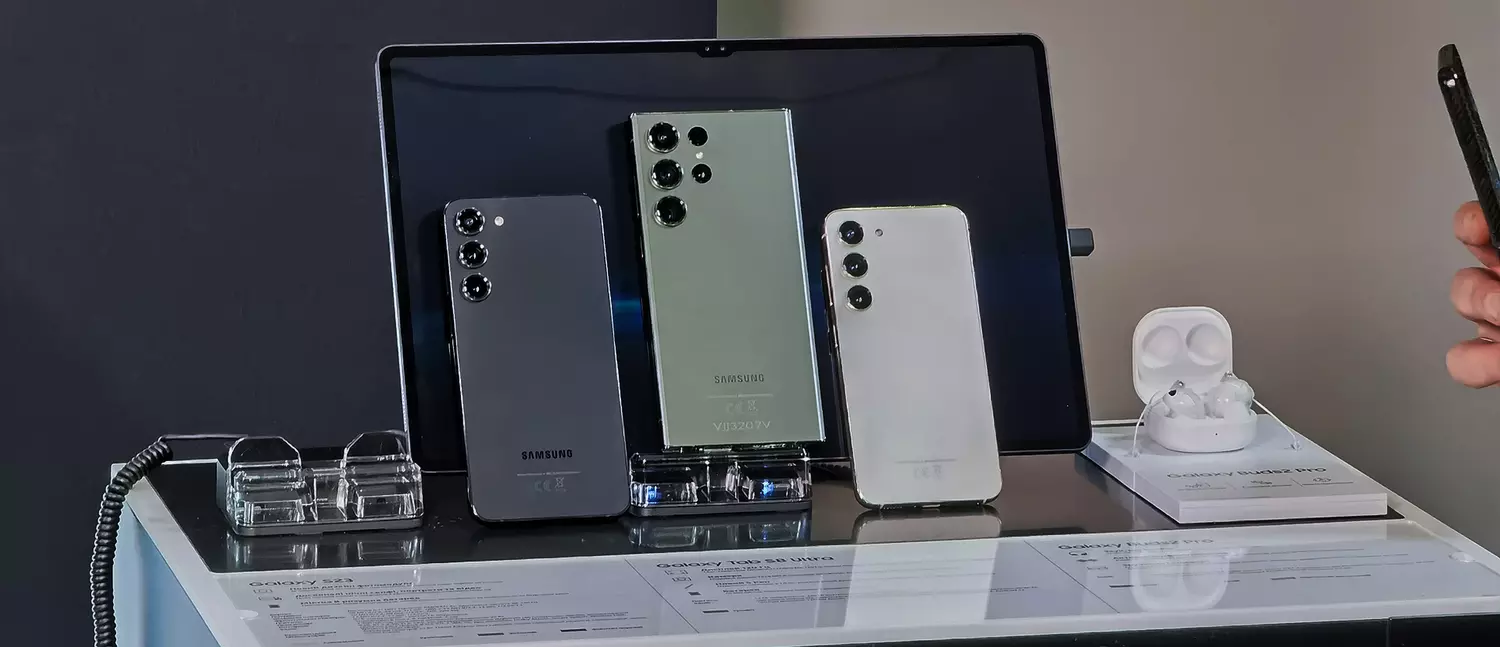 Samsung's vlaggenschip Galaxy S23 smartphones: een eerste blik