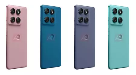 Motorola Edge 60 Fusion werd vóór de aankondiging in renders getoond: alle vier de kleuren