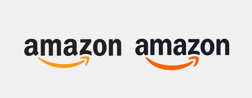 Amazon logo verandering in mei 2025