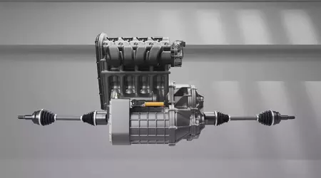 Deze kleine motor Horse Powertrain transformeert elektrische voertuigen in hybriden