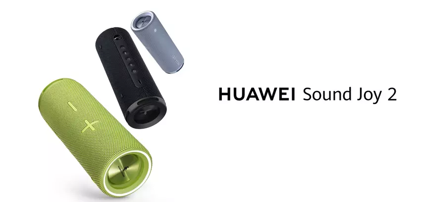 Huawei onthult Sound Joy 2: een draadloze speaker met een batterijduur tot 26 uur en een LED-ring