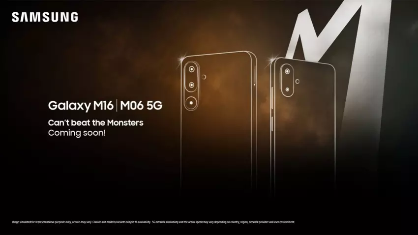 Galaxy M06 en Galaxy M16 smartphone teaser
