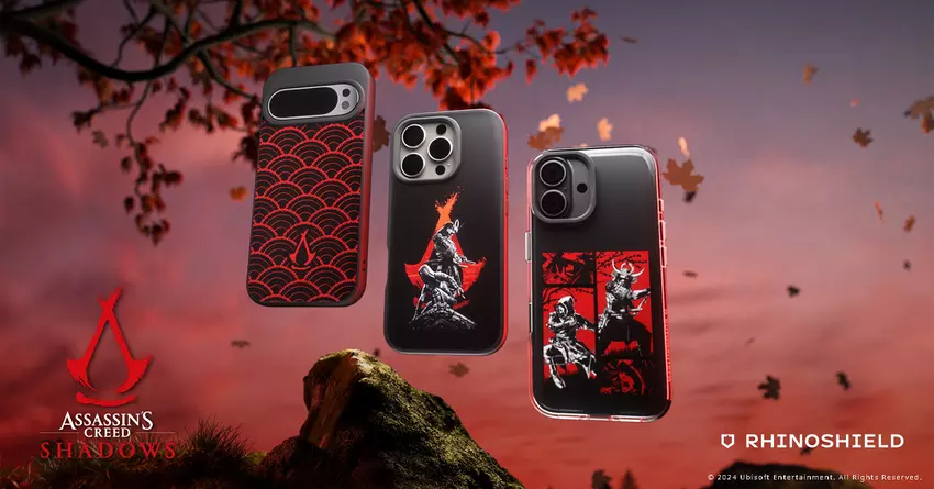 Versier je gadget: een collectie op Assassin's Creed Shadows geïnspireerde smartphonehoesjes is nu te koop